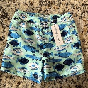 BRAND NEW Janie and Jack Swim Trunks (size 3)